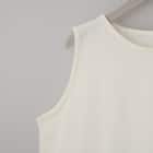裾シアー切替えタンクトップ (65155) 5枚目画像