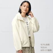 フリースタックフォルムブルゾン　(16109)