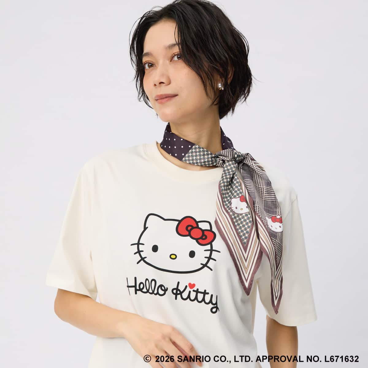 別注】ハローキティひし形スカーフ (96122) | ニトリネット【公式
