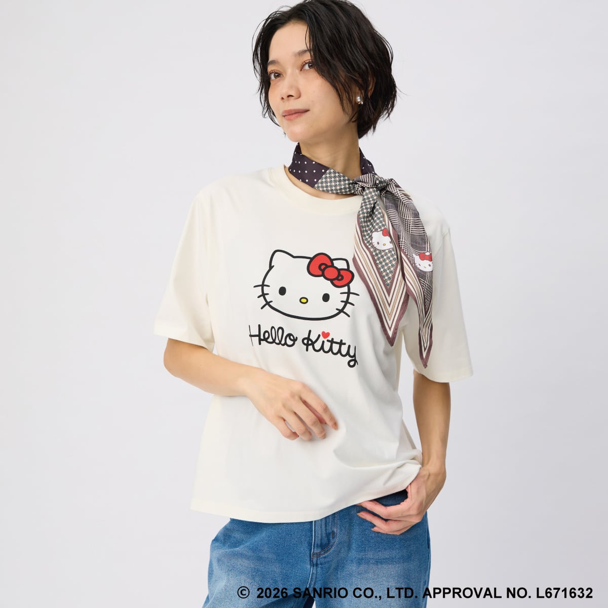 別注】ハローキティひし形スカーフ (96122) | ニトリネット【公式
