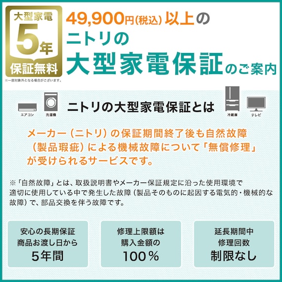 75型 4K対応 液晶テレビ (NLS75RD01 ブラック)(リサイクル回収あり) 18枚目画像