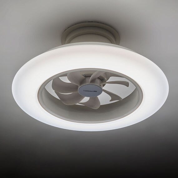 ルミナスLEDライト付きシーリングファン 6J 16枚目画像