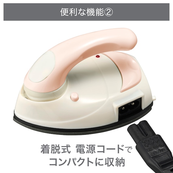ミニアイロン(ピンク) 4枚目画像
