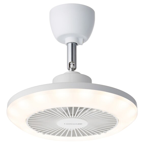 ルミナスLED ライト付き ファン (引掛けモデル 調色タイプ) 1枚目画像