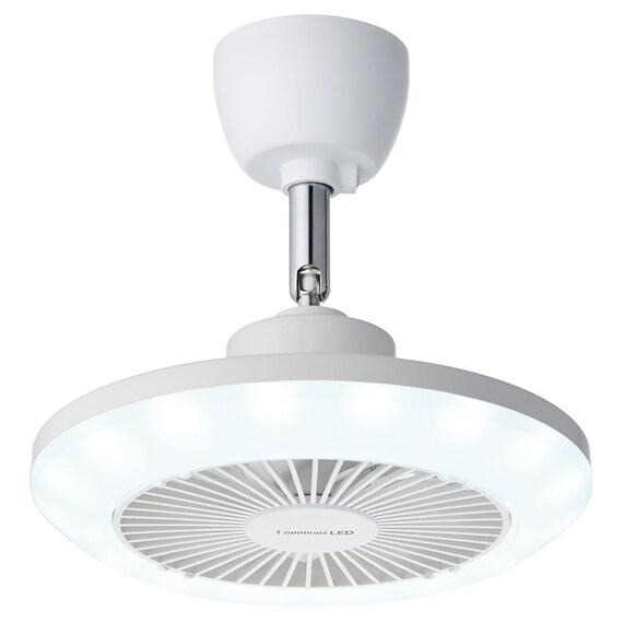 ルミナスLED ライト付き ファン (引掛けモデル 調光タイプ) 1枚目画像