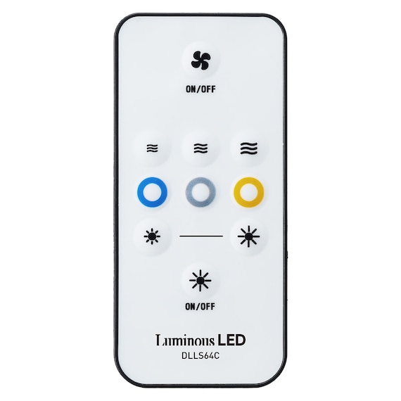 ルミナスLED ライト付き ファン (E26ソケットモデル 調色タイプ) 11枚目画像