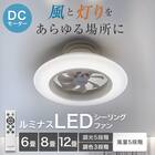 ルミナスLED ライト付き シーリングファン(12J) 2枚目画像