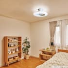 ルミナスLED ライト付き シーリングファン(12J) 9枚目画像