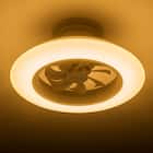 ルミナスLED ライト付き シーリングファン(12J) 16枚目画像