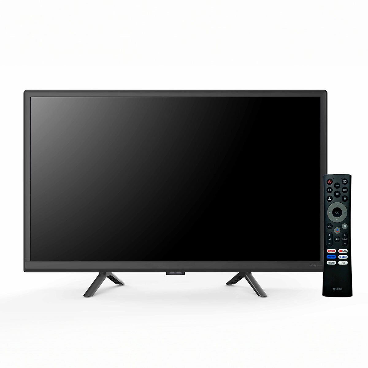 24型 チューナーレステレビ (NGL24H01 ブラック) 延長保証付き