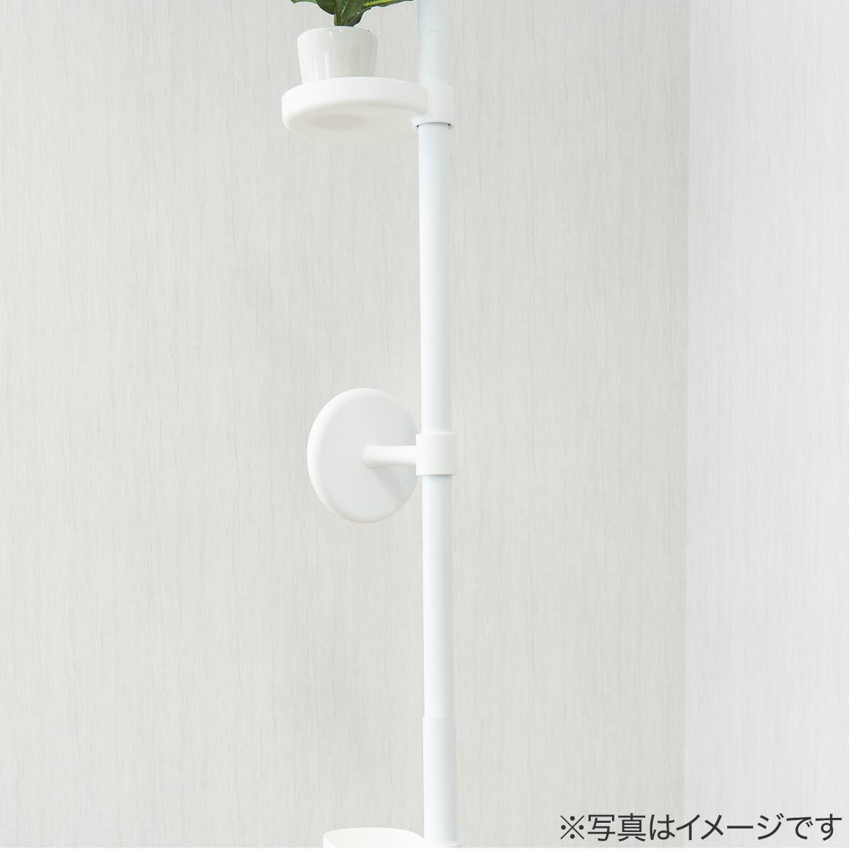 【新品未開封】つっぱりミラー ホワイト 176cm 調整可能 つっぱり式の鏡】つっぱりミラー／天井と床につっぱる鏡｜鏡の販売.com