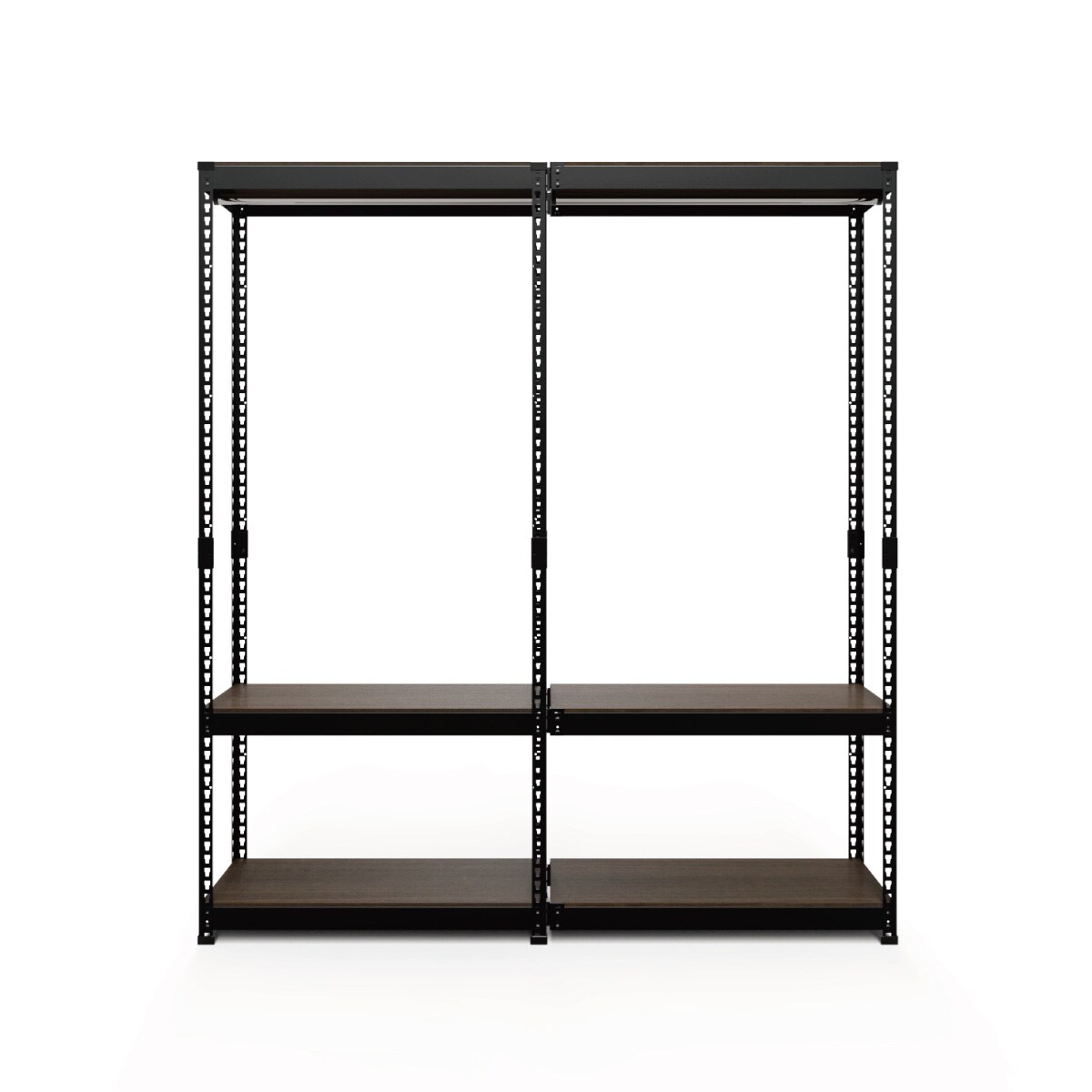 METAL & WOOD】高耐荷重 ハンガーラック 幅81cm×ハンガーラック 幅81cm