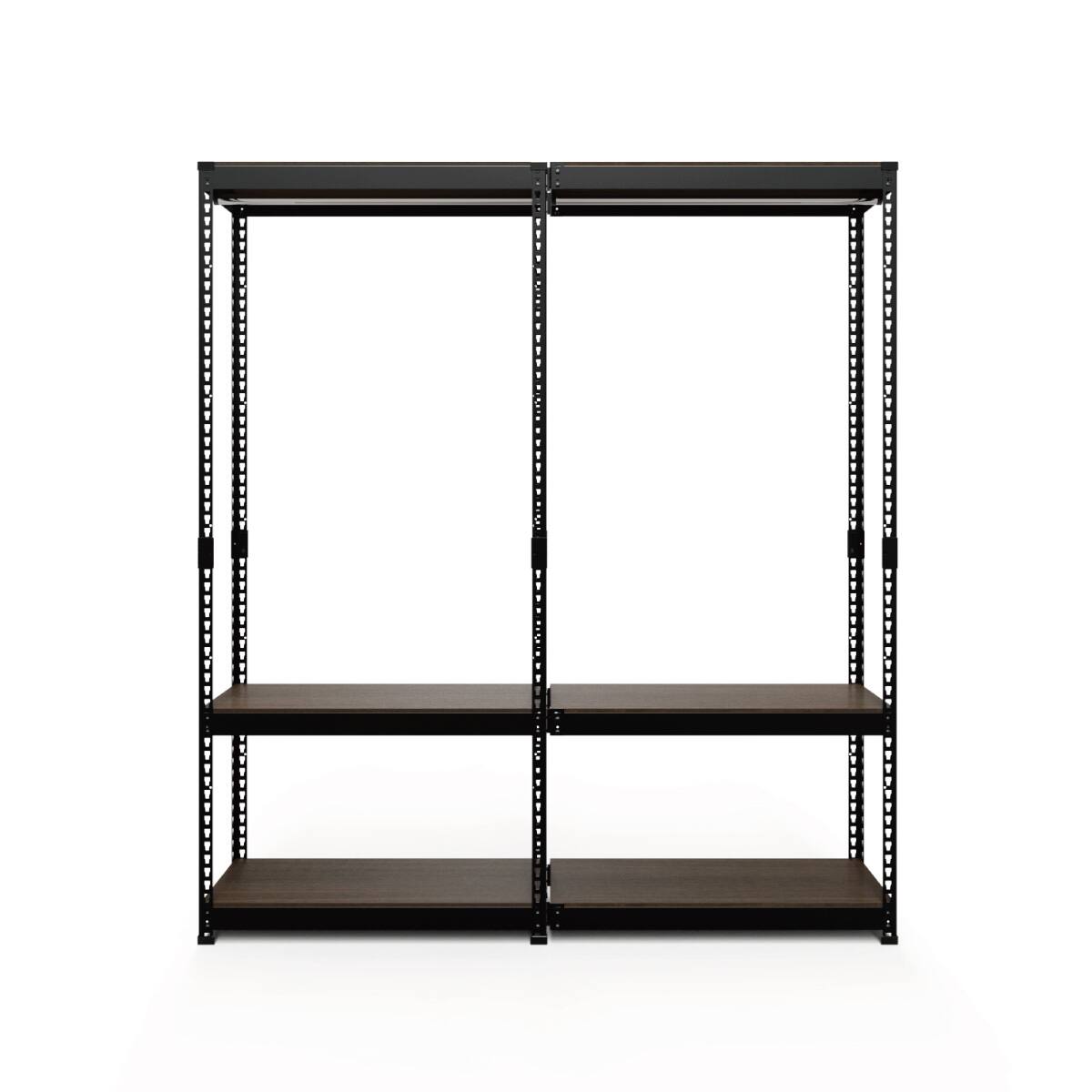 METAL & WOOD】高耐荷重 ハンガーラック 幅81cm×ハンガーラック 幅81cm
