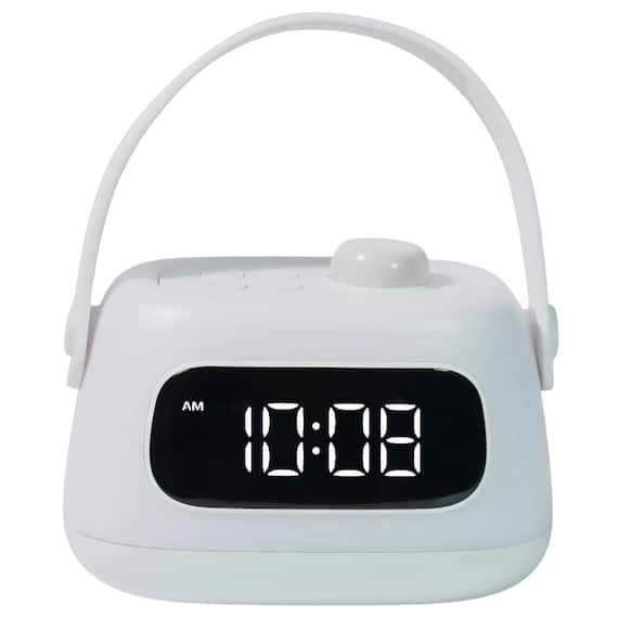 持ち運べるランタン付き目覚まし時計 1枚目画像