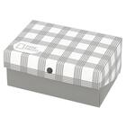 折りたためる・くり返し使えるサンドケース パーネパッコ チェック・ネロ 1枚目画像