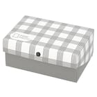 折りたためる・くり返し使えるサンドケース パーネパッコ チェック・ネロ 1枚目画像