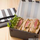 折りたためる・くり返し使えるサンドケース パーネパッコ チェック・ネロ 4枚目画像