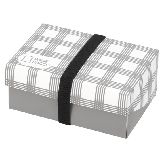 折りたためる・くり返し使えるサンドケース パーネパッコ チェック・ネロ 10枚目画像