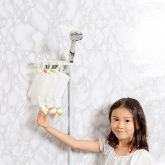 詰め替えそのまま ミニ アーム付き3個セット(ホワイト) 4枚目画像