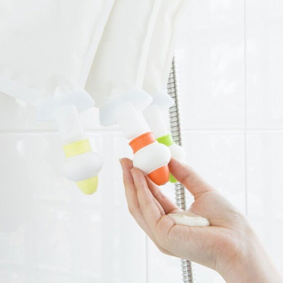 詰め替えそのまま ミニ アーム付き3個セット(ホワイト) 5枚目画像