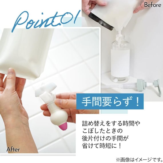 詰め替えそのまま ミニ(ホワイト) 5枚目画像