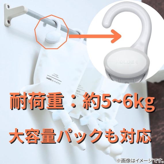 詰め替えそのまま ミニ(ホワイト) 19枚目画像