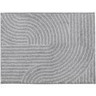 サラドラ+バスマット(45x60 Flux グレー) 1枚目画像