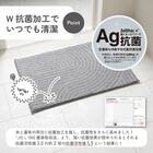 サラドラ+バスマット(45x60 Flux グレー) 6枚目画像