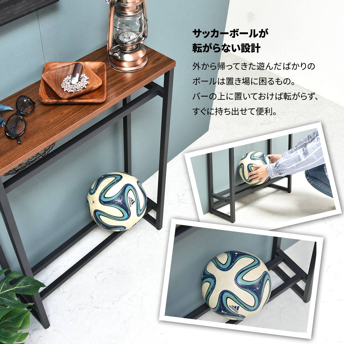コンソールテーブル カウンター 飾り棚 ニトリ フリーラック 棚 茶 中古品 ニトリ／コンソールテーブル／飾り棚／シェルフ／茶 | 宇都宮の