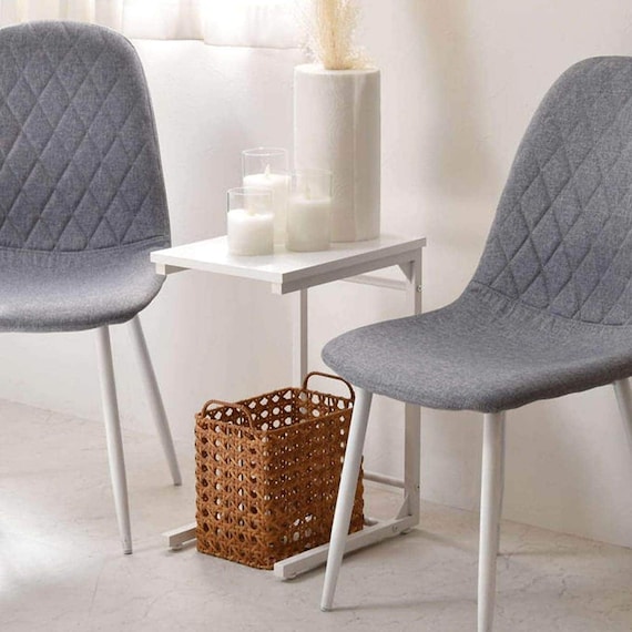 暮らしにフィットするコの字テーブル (WH) 1枚目画像