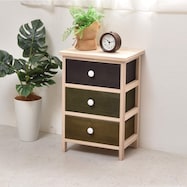 北欧風チェスト3段