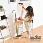 天然木パイン材傘立て(ナチュラル) 1枚目画像