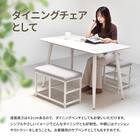 ベンチシューズラック 幅60cm(ピンク) 14枚目画像