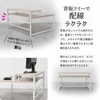 モニター台付きローデスク (LGY) 13枚目画像