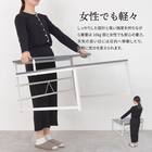 モニター台付きローデスク (LGY) 15枚目画像