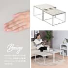 フレキシブルに使えるネストテーブル (BE) 2枚目画像