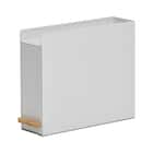 スライド収納調味料ラック(ホワイト) 1枚目画像