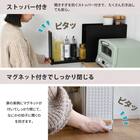 スライド収納調味料ラック(ブラック) 12枚目画像