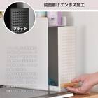 スライド収納調味料ラック(ブラック) 15枚目画像