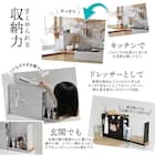 スライド収納調味料ラック(ブラック) 18枚目画像