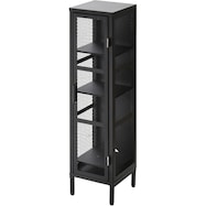 スリムメッシュキャビネット 4段