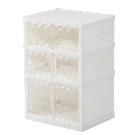 折りたたみ多目的収納ボックス 3段 1枚目画像