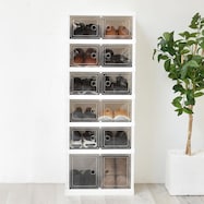 折りたたみ多目的収納ボックス 6段