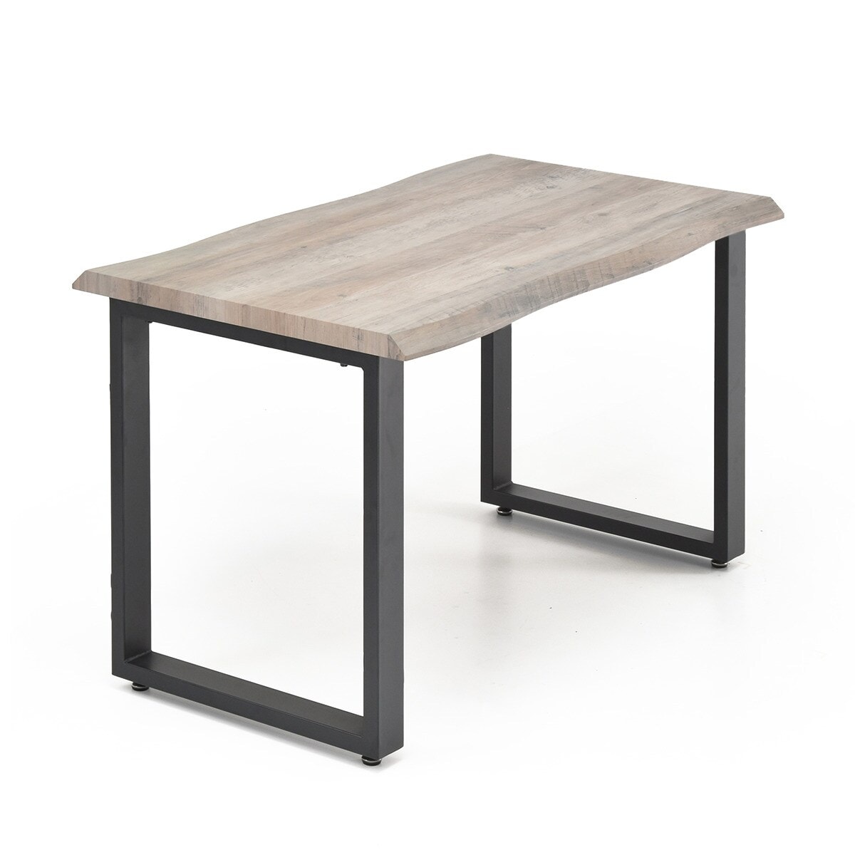 水に強い一枚板風ダイニングテーブル (幅120cm グレー) | ニトリネット