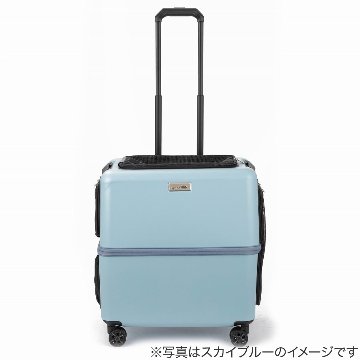 ペットキャリーico Lサイズ（ピンクベージュ×ホワイト） | ニトリ