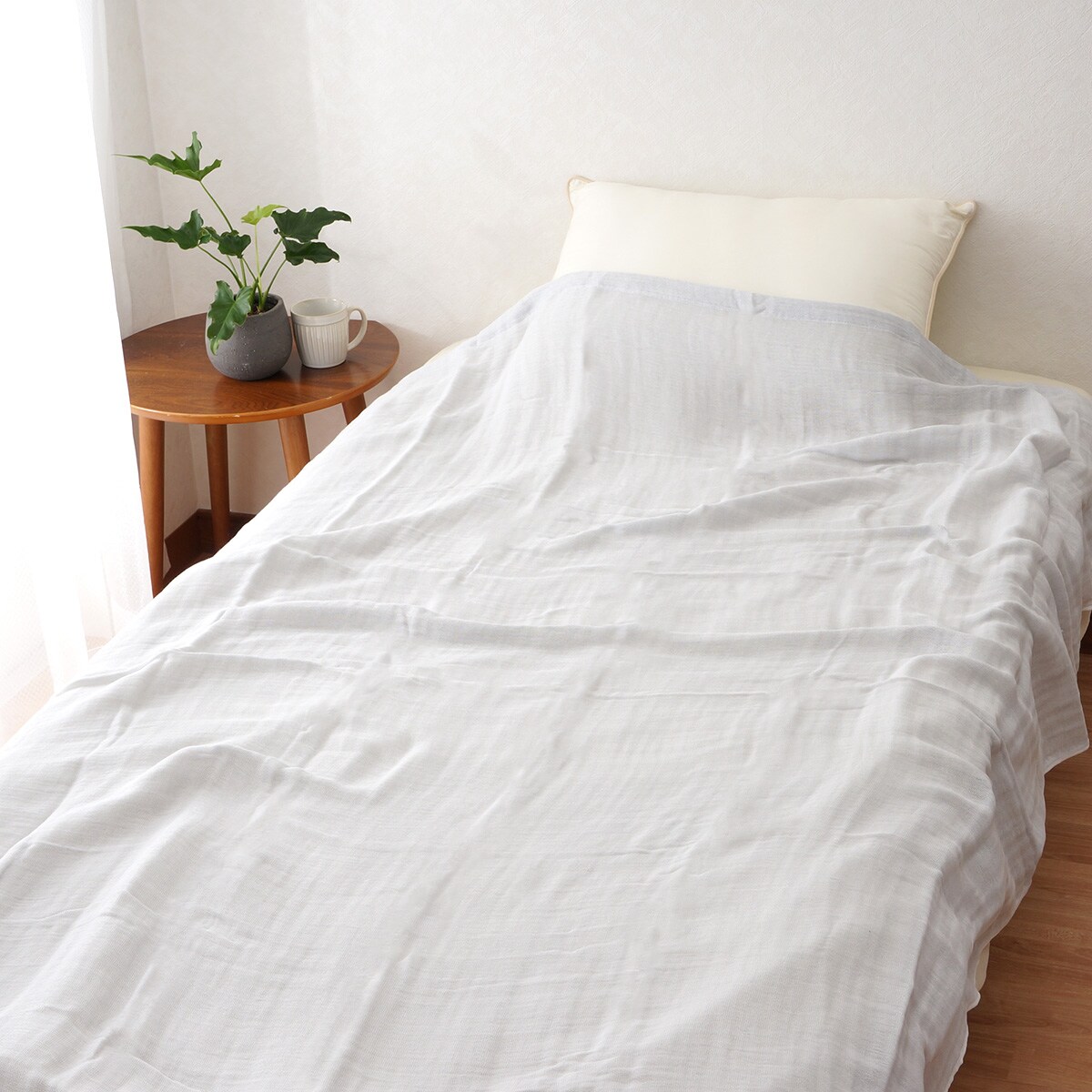 国産コットンガーゼケット Sサイズ GY | ニトリネット【公式】 家具