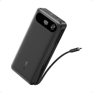 Anker Power Bank (20000mAh, 87W, Built-In USB-C ケーブル) ブラック