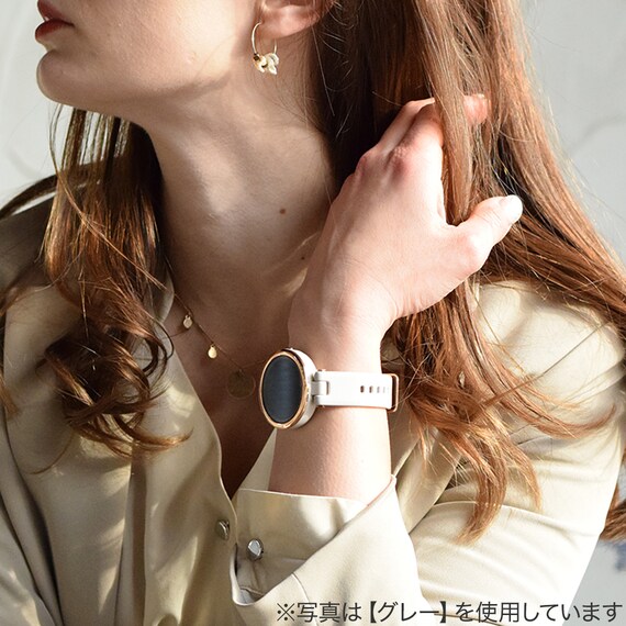 スマートウォッチ KENT シリコンバンド(ローズ EW13) 4枚目画像