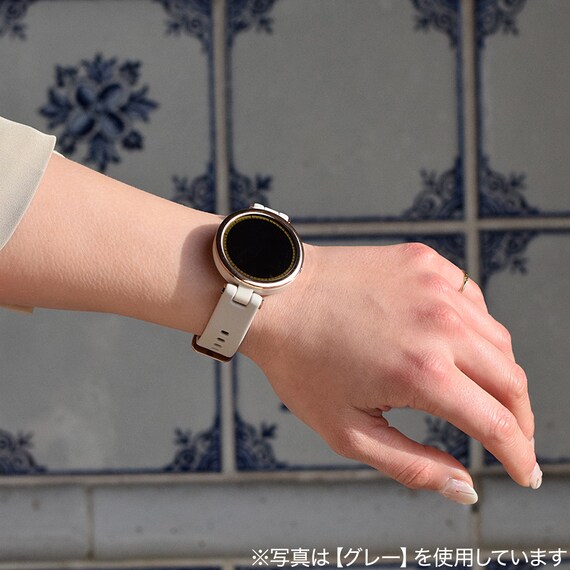 スマートウォッチ KENT シリコンバンド(ローズ EW13) 5枚目画像