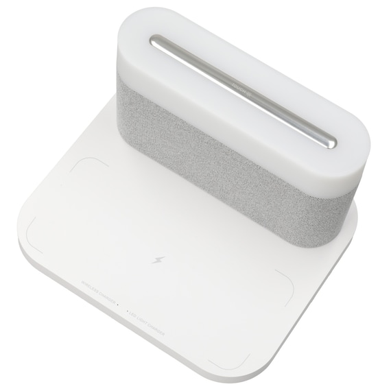 ワイヤレス充電機能・ライト付き置き時計(WML02) 6枚目画像